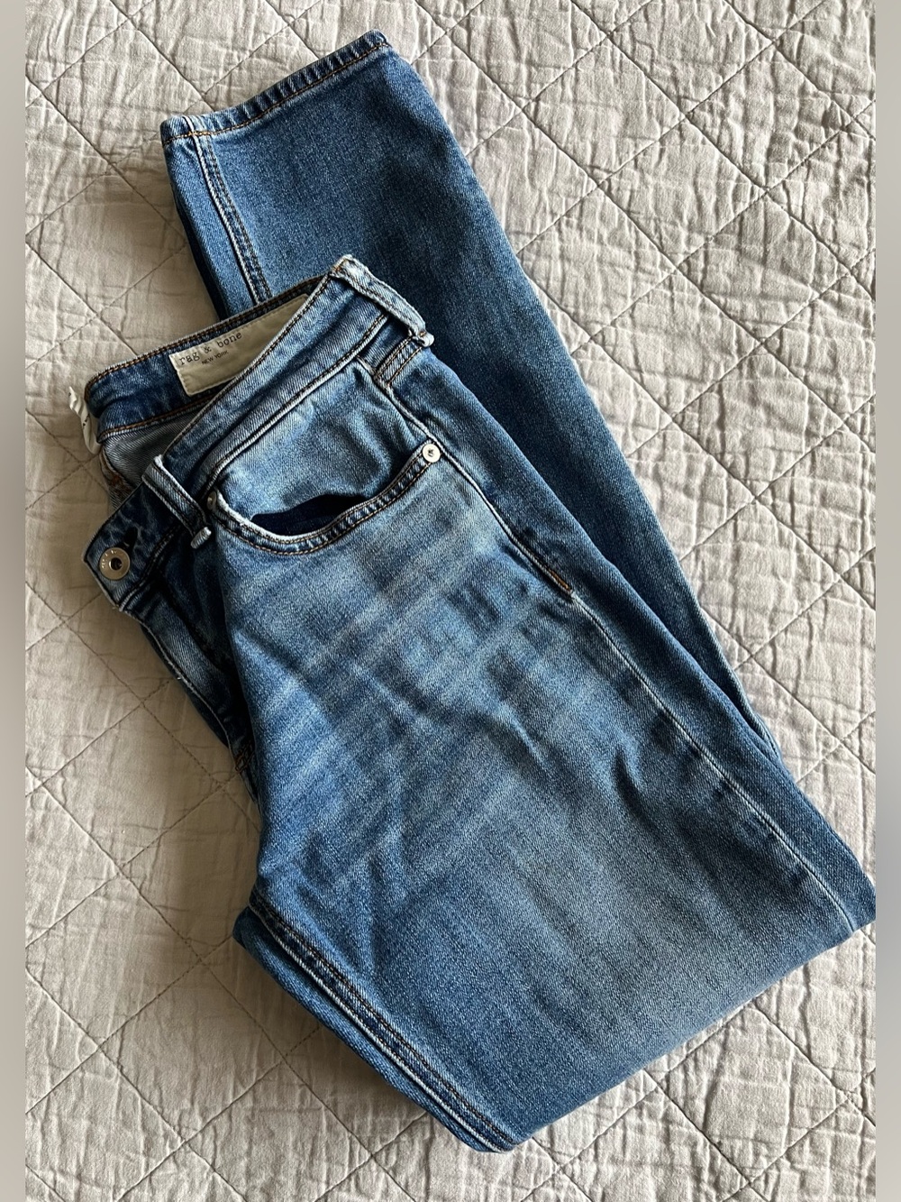 Rag & Bone dre low rise slim boyfriend jeans - Picture 6 of 6